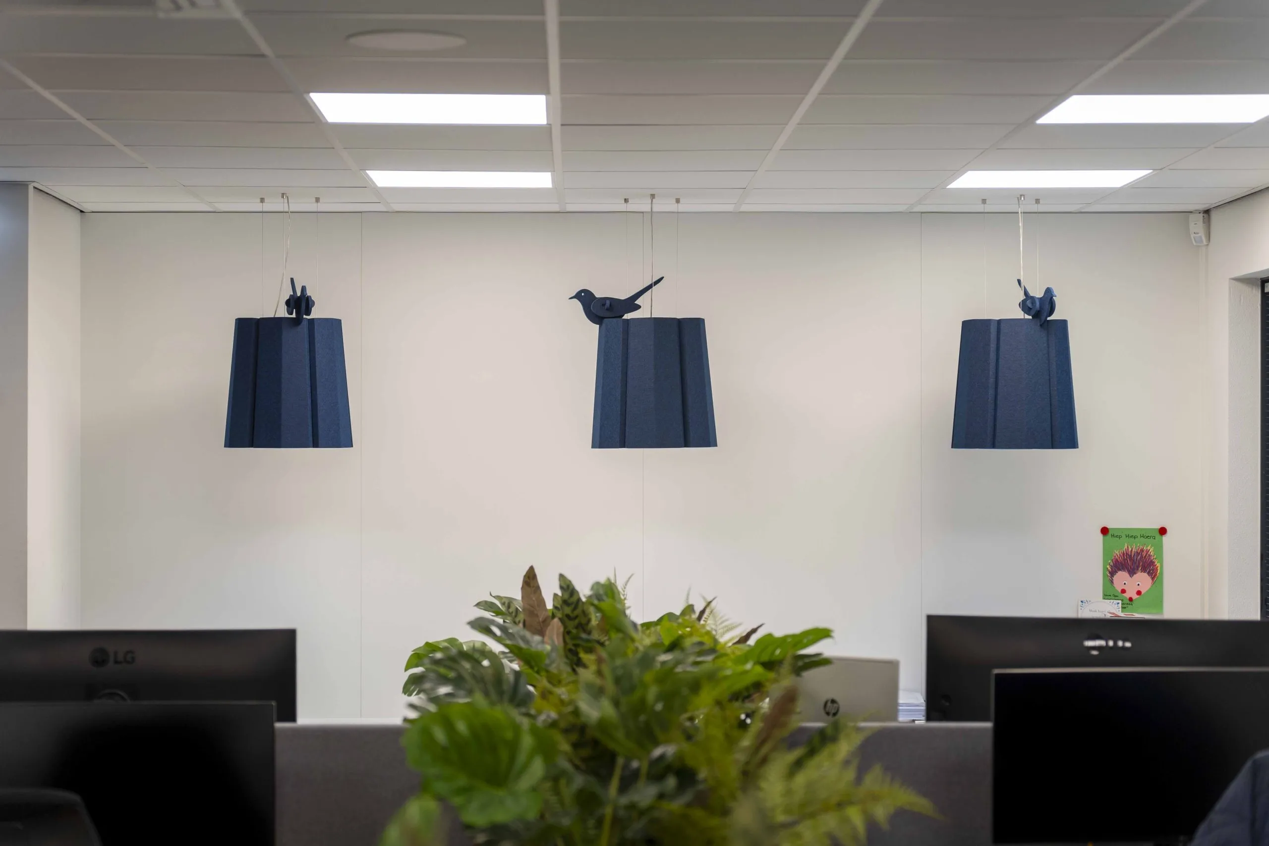 Pantry en informele overlegplek in een kantoorinrichting